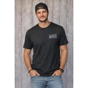 Luke Bryan “Kill The Lights” T‑Shirt Black Concert Country Music Merch Men’s M